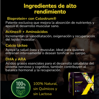 🥇 Bioprotein+ con Colostrum® – Proteína Natural Funcional | FuXion