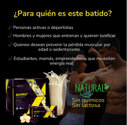 🥇 Bioprotein+ con Colostrum® – Proteína Natural Funcional | FuXion