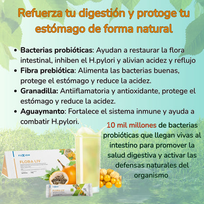 FLORA LIV DE FUXION: Probióticos